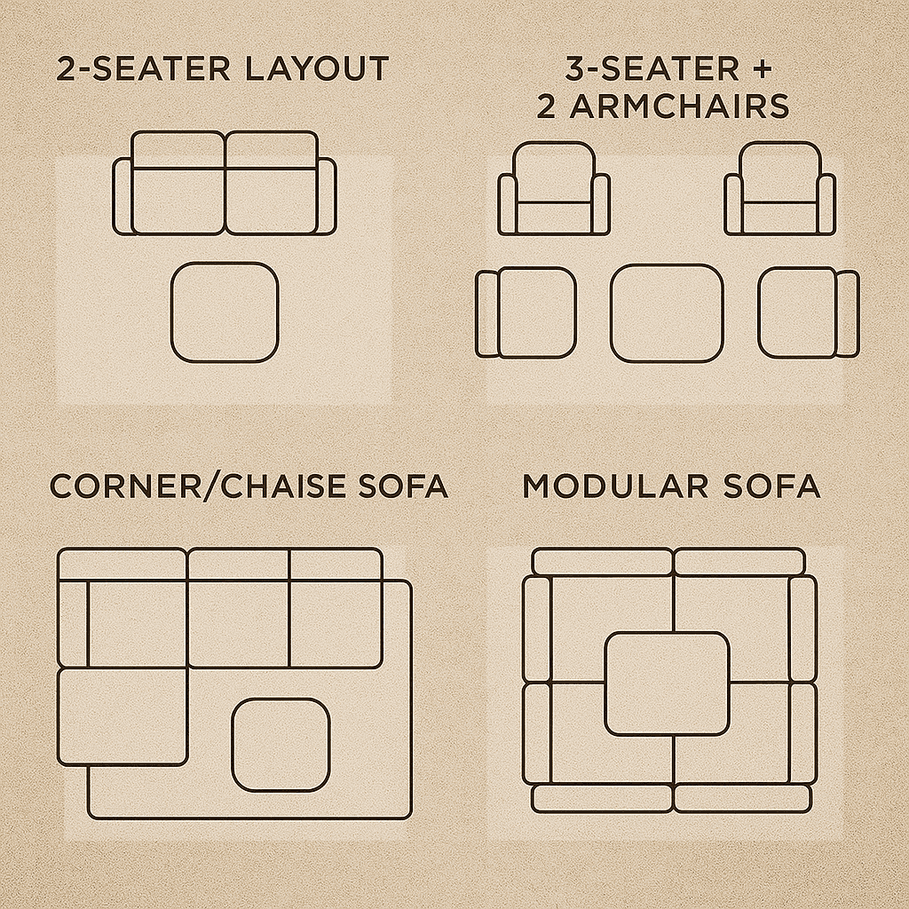 Our Ultimate Guide To Living Room Rug Placement