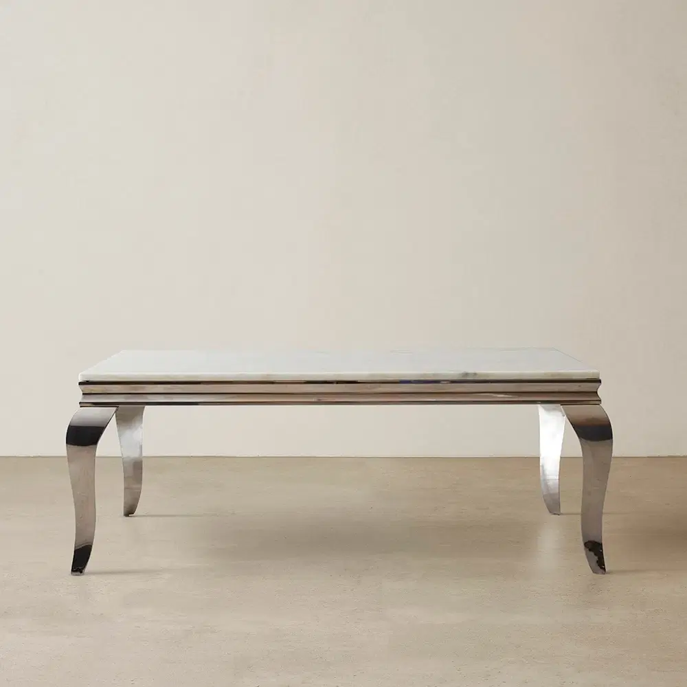 Marble Natural White Coffee Table 