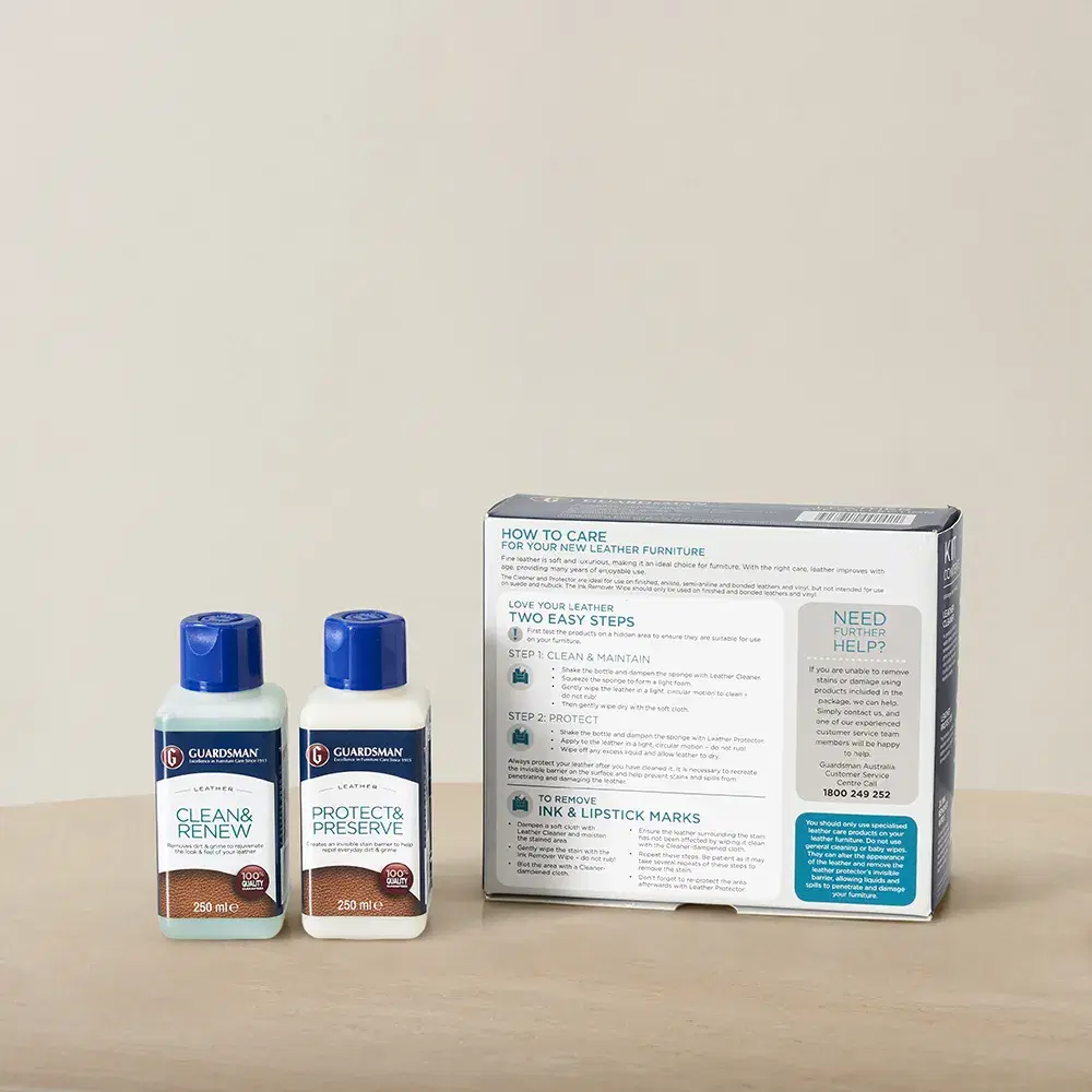 Guardsman Leather Product Warranty 5-8 Seater