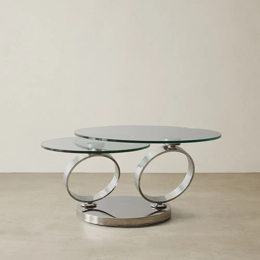 Arena Stainless Steel Coffee Table
