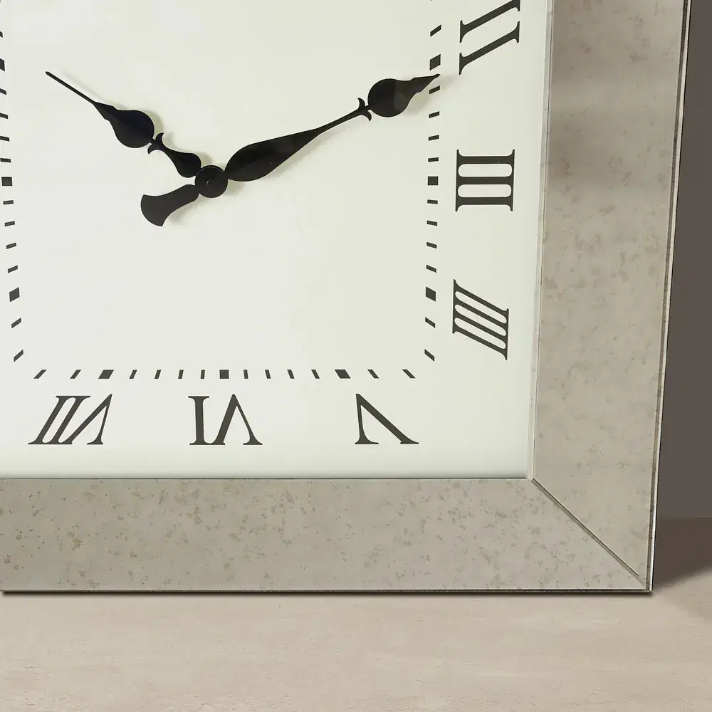 Antique Mirrored Clock