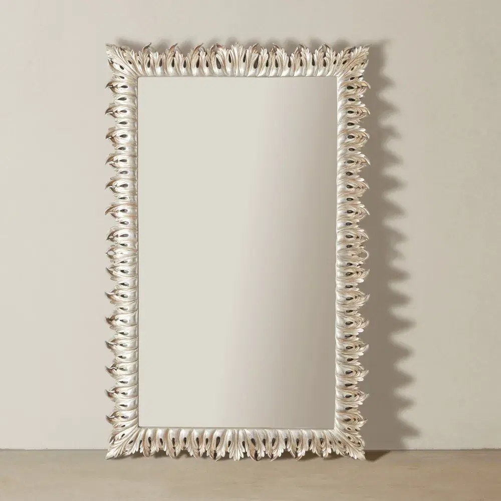 Empire Antique Silver Rectangle Mirror