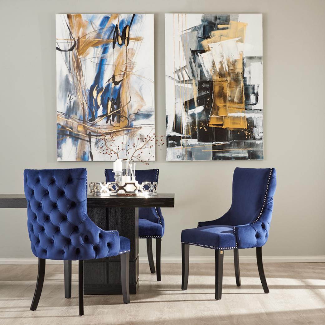 Elizabeth Silver Aluminium Round Mirror Tray 