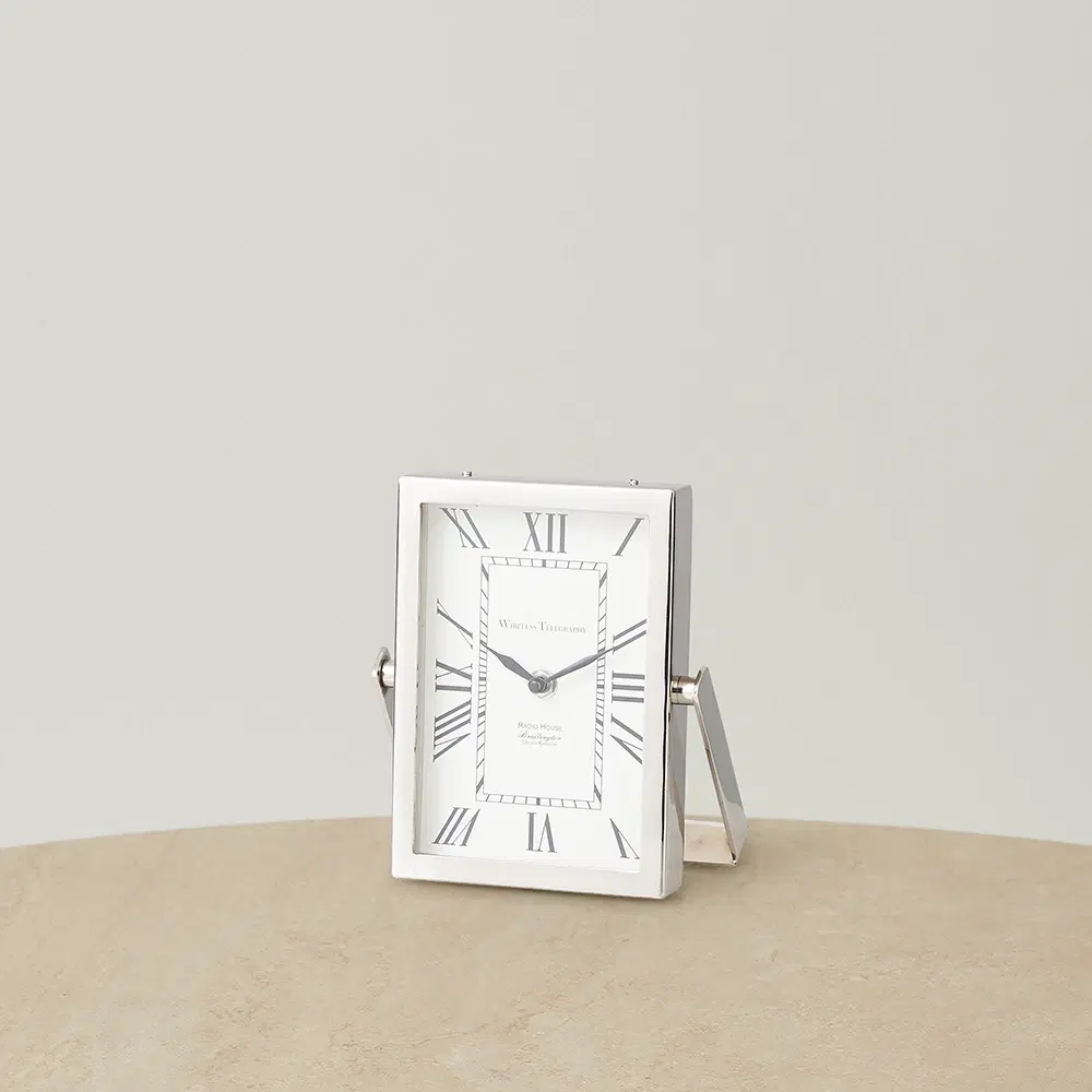 Radio House Table Clock