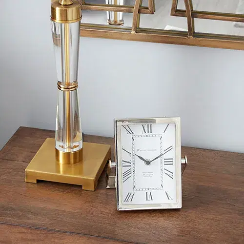 Radio House Table Clock
