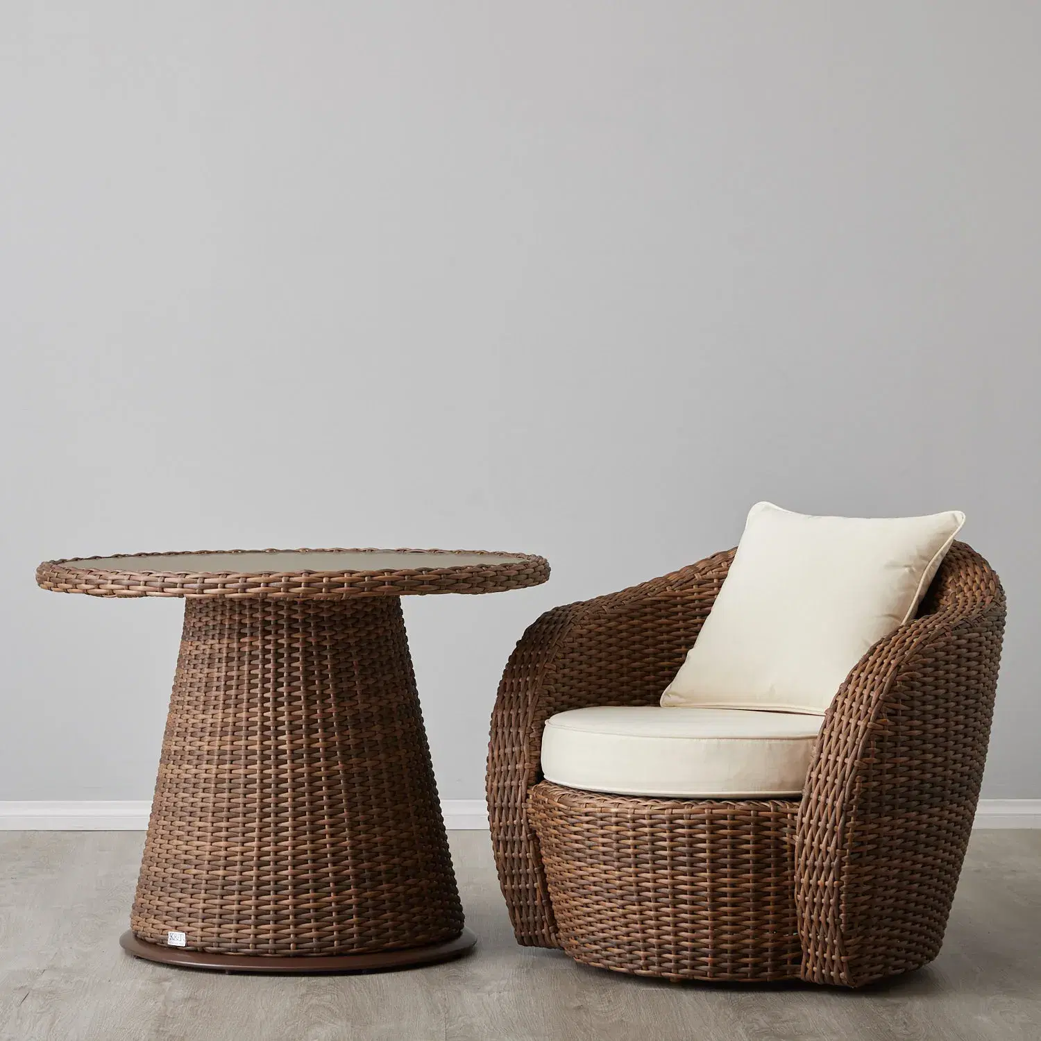 Juno Wicker Dining Table 