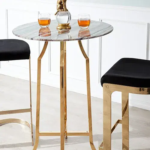 Odessa Marble Bar Table