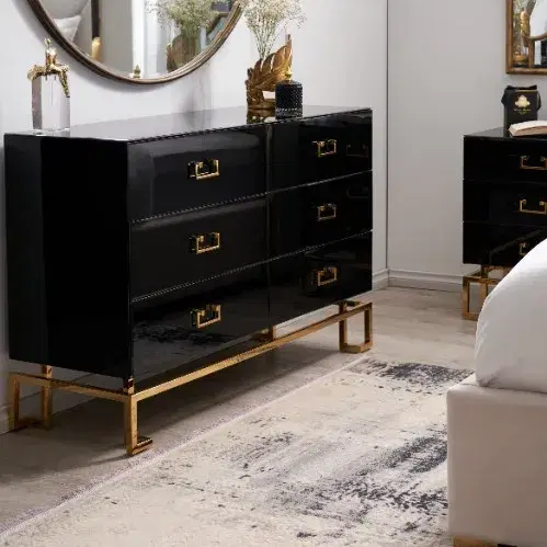 Luella Black Dresser
