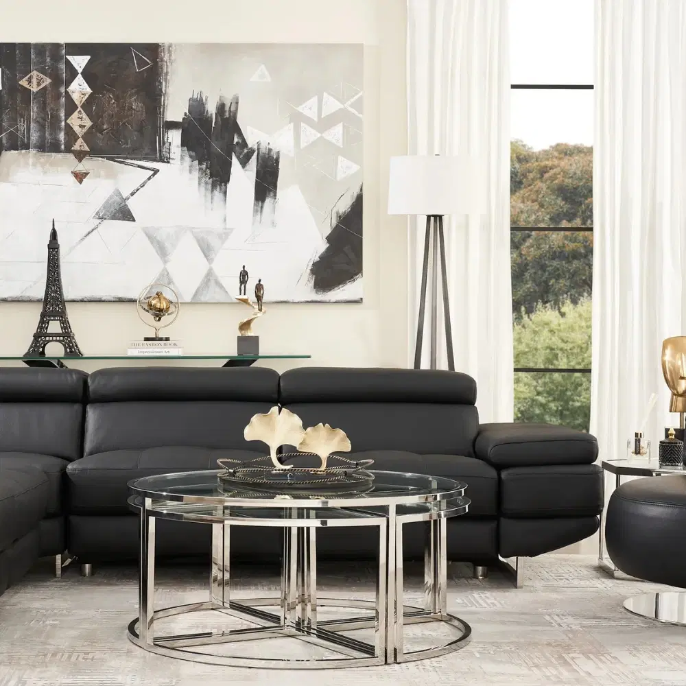 Raquelle II Coffee Table - Silver