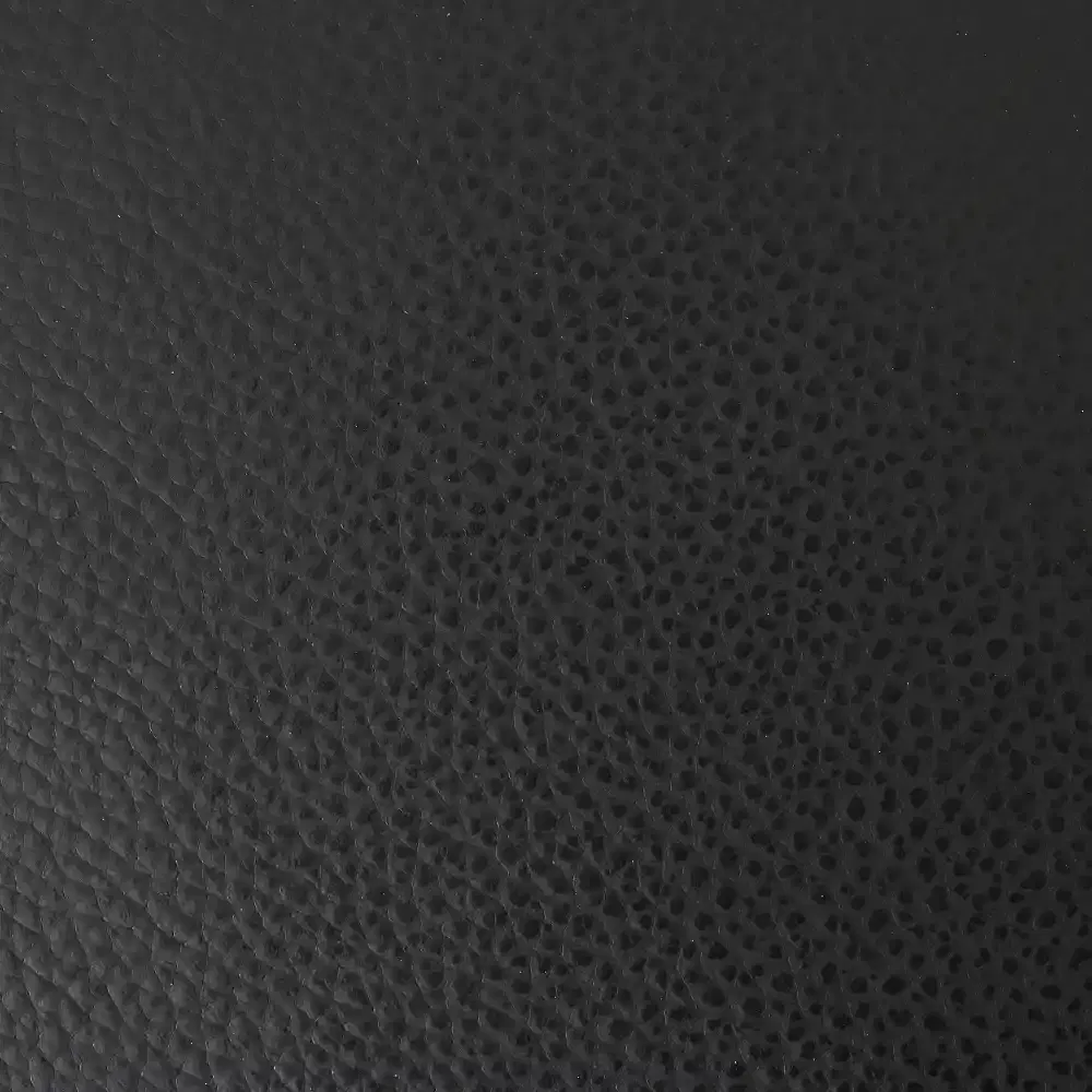 Regal Black Leather Single Seat Sofa