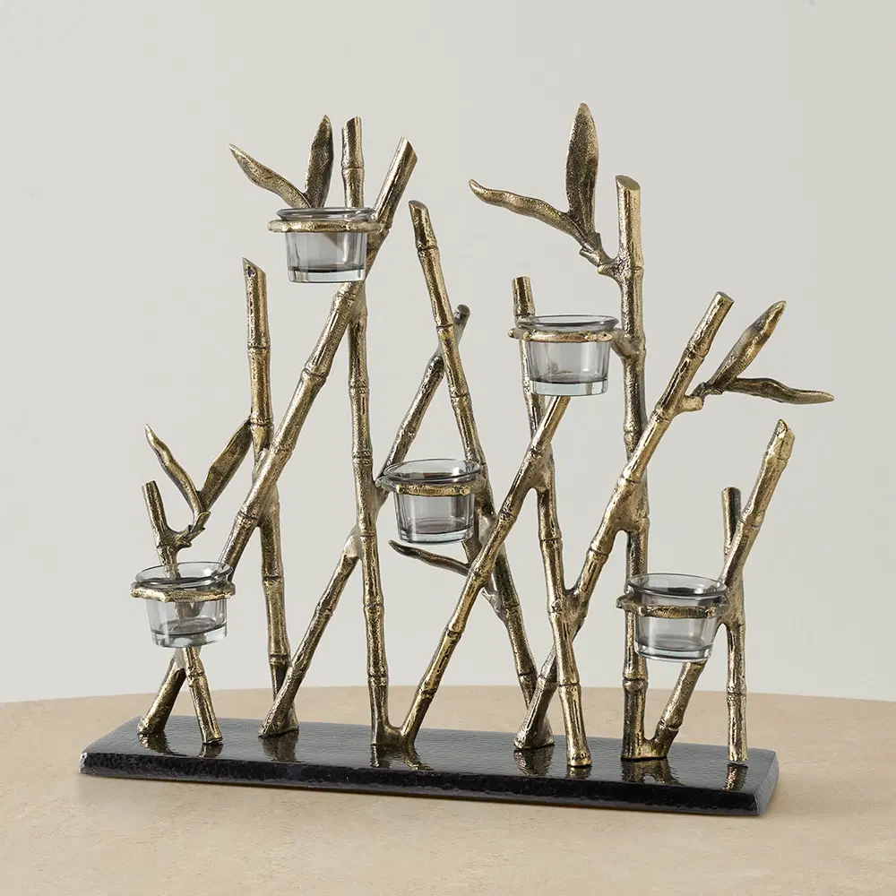 Golden Bamboo Votive