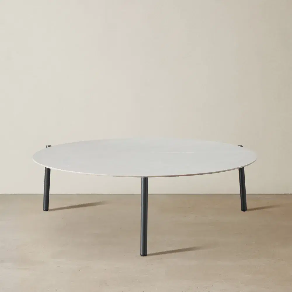 Lana Charcoal Round Outdoor Coffee Table 