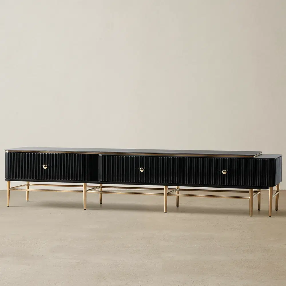 Etienne Entertainment Unit - Black 