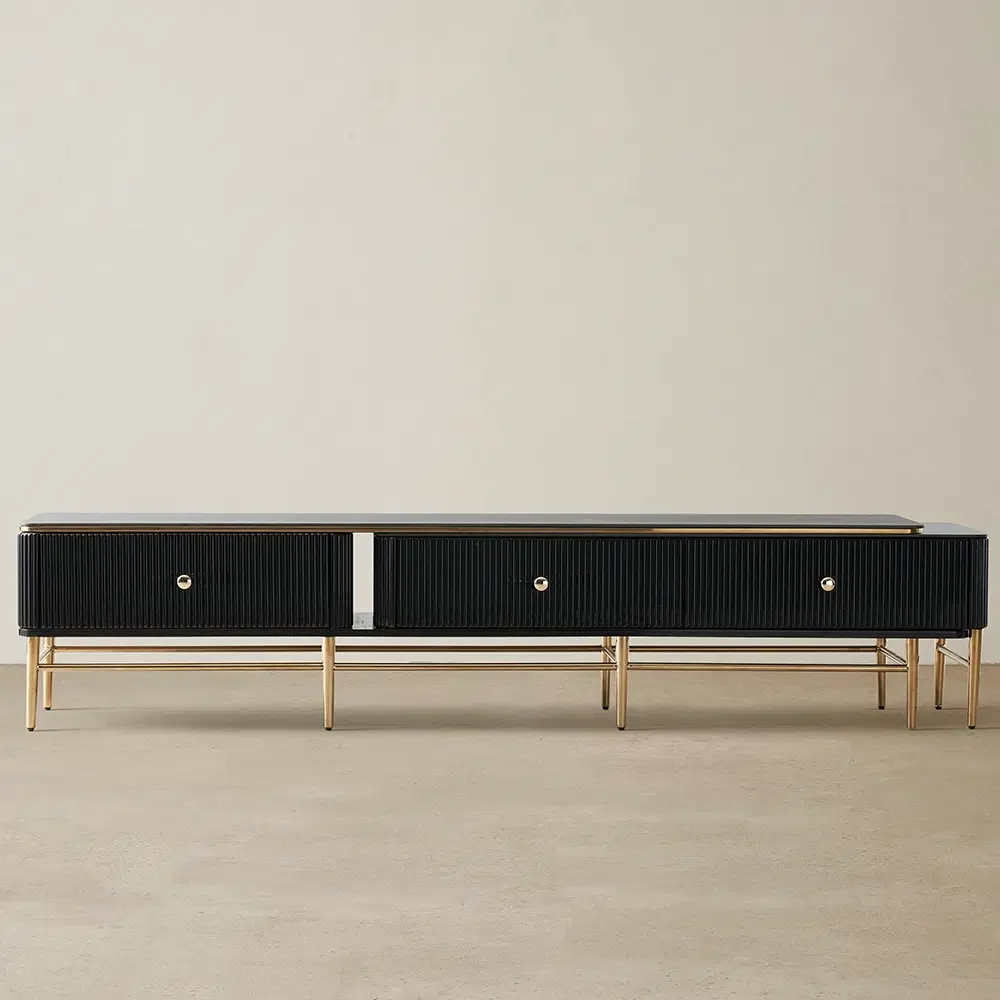 Etienne Entertainment Unit - Black 