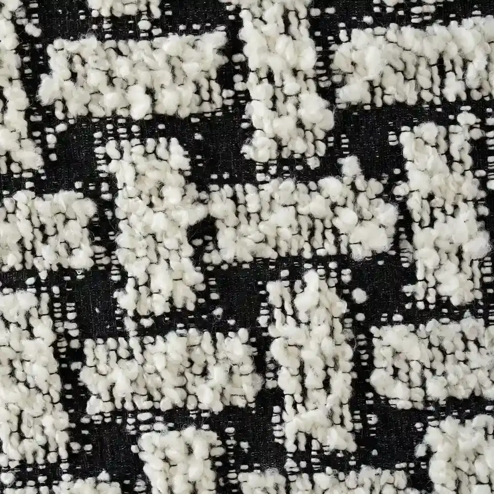 Arlo Charcoal and Vanilla Boucle Occasional Chair