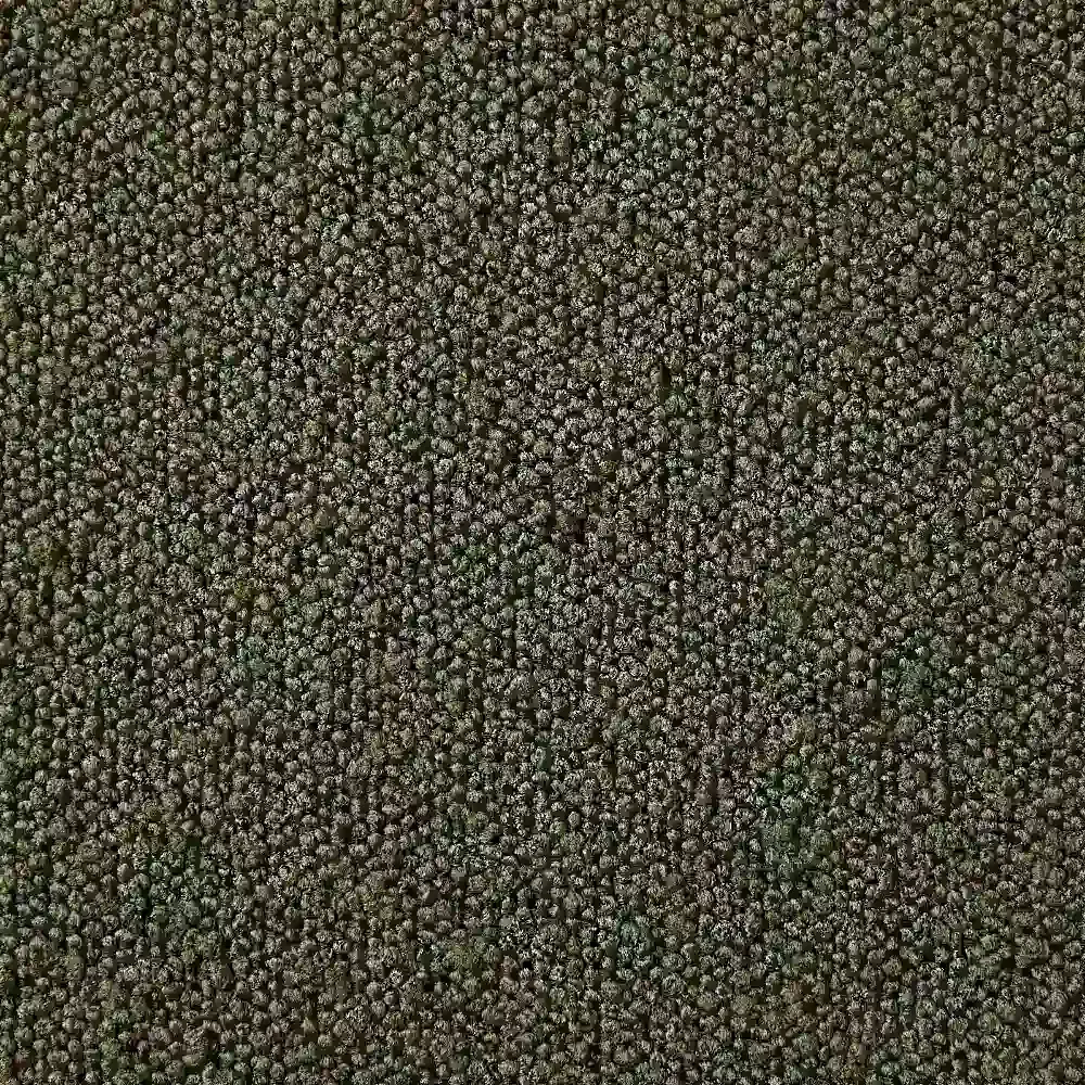 Quinn Olive Green Boucle Bar Stool - Black Legs