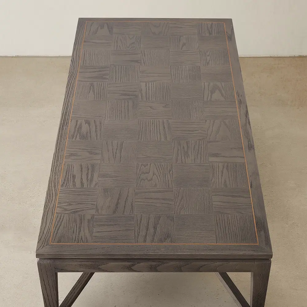 Tanya Taupe Wooden Coffee Table