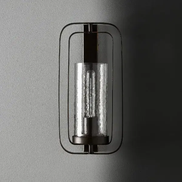 Felipe Gilded Dark Bronze Wall Light