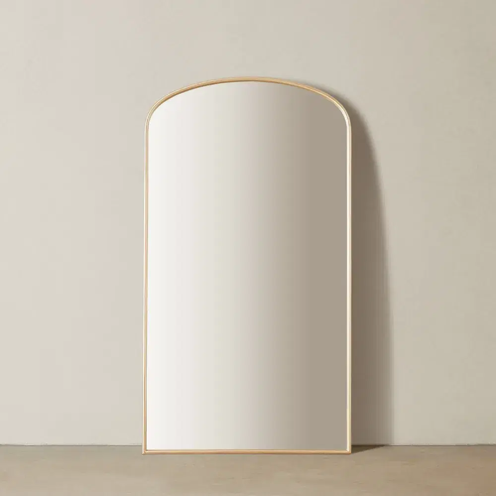 Olsen Gold Arched Floor Mirror