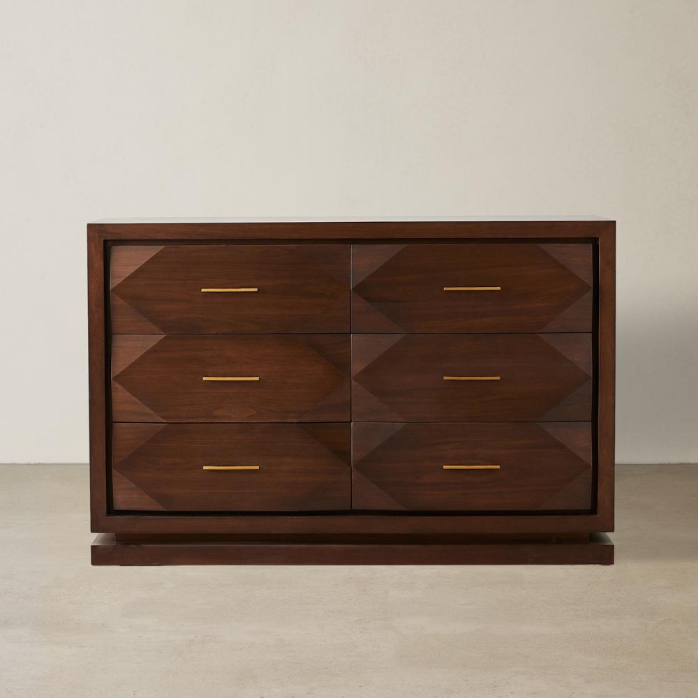 Xandra Dark Walnut Veneer Sideboard 