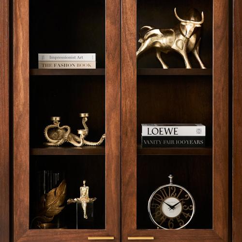 Octopus Gold Resin Candleholder