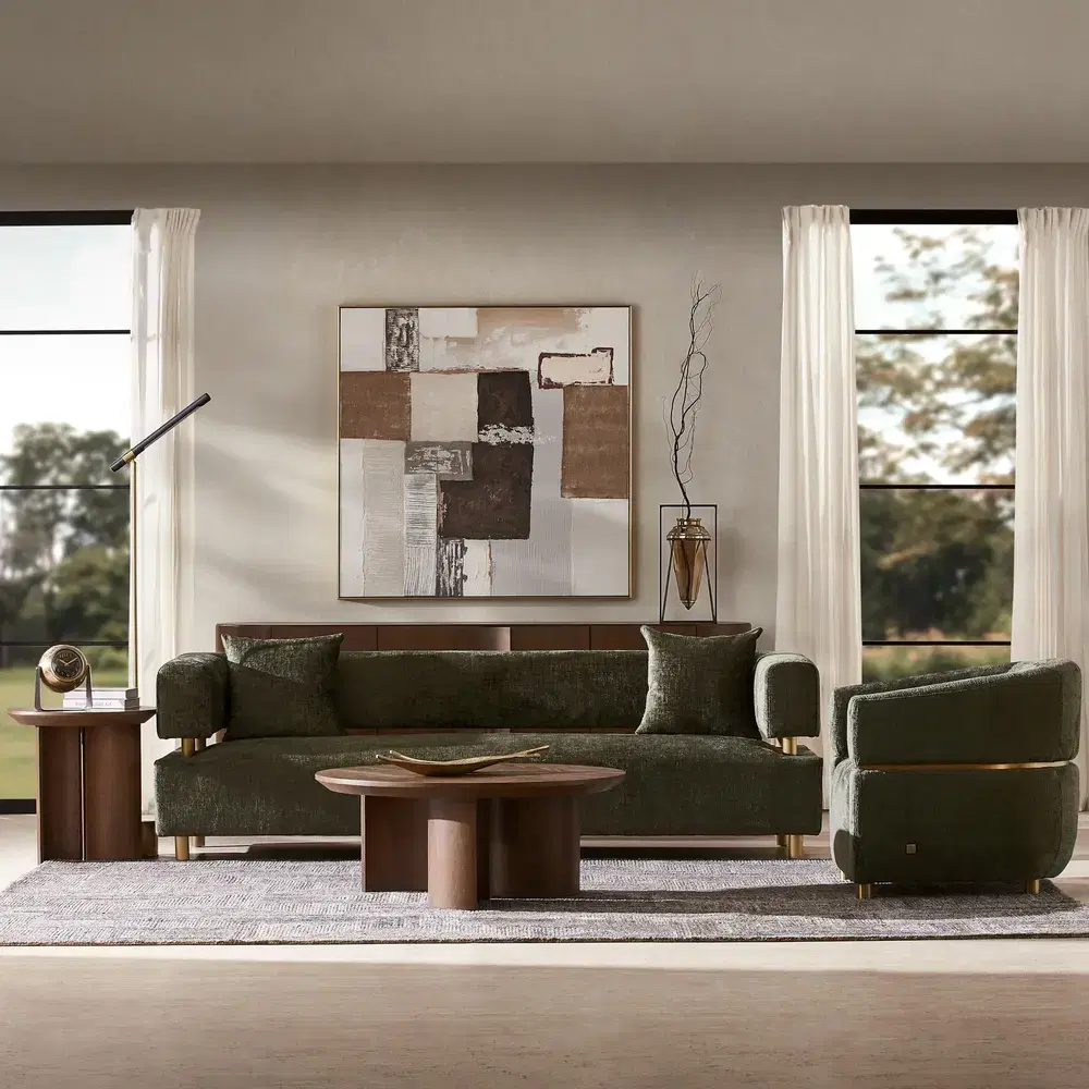 Jiffy Matte Antique Brass Clock