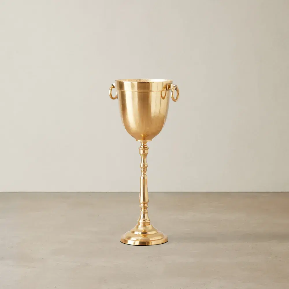 Siduri Matte Antique Brass Wine Cooler