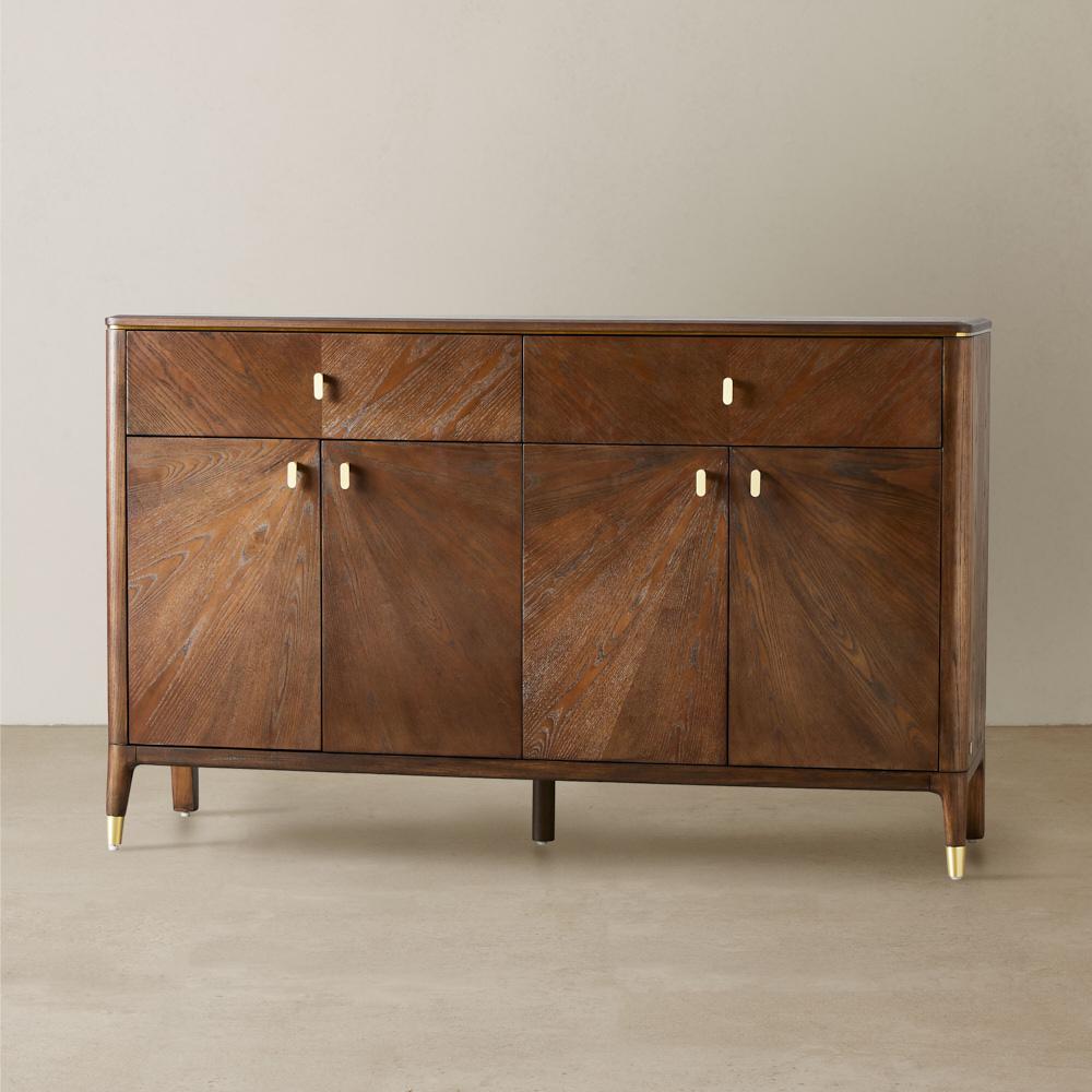 Beckham Brown Wooden Sideboard