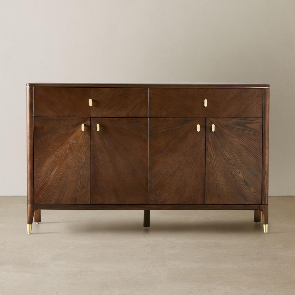 Beckham Brown Wooden Sideboard
