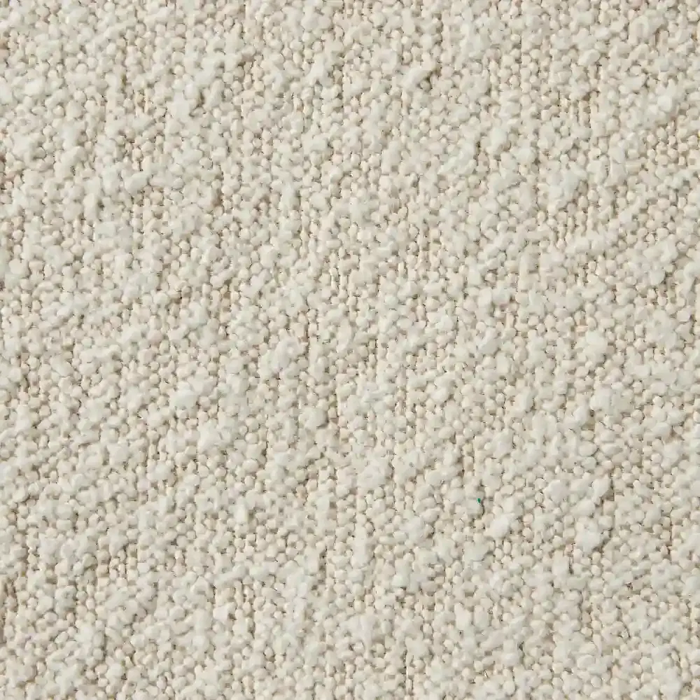 Megan Butter Cream Boucle 100cm Round Ottoman 