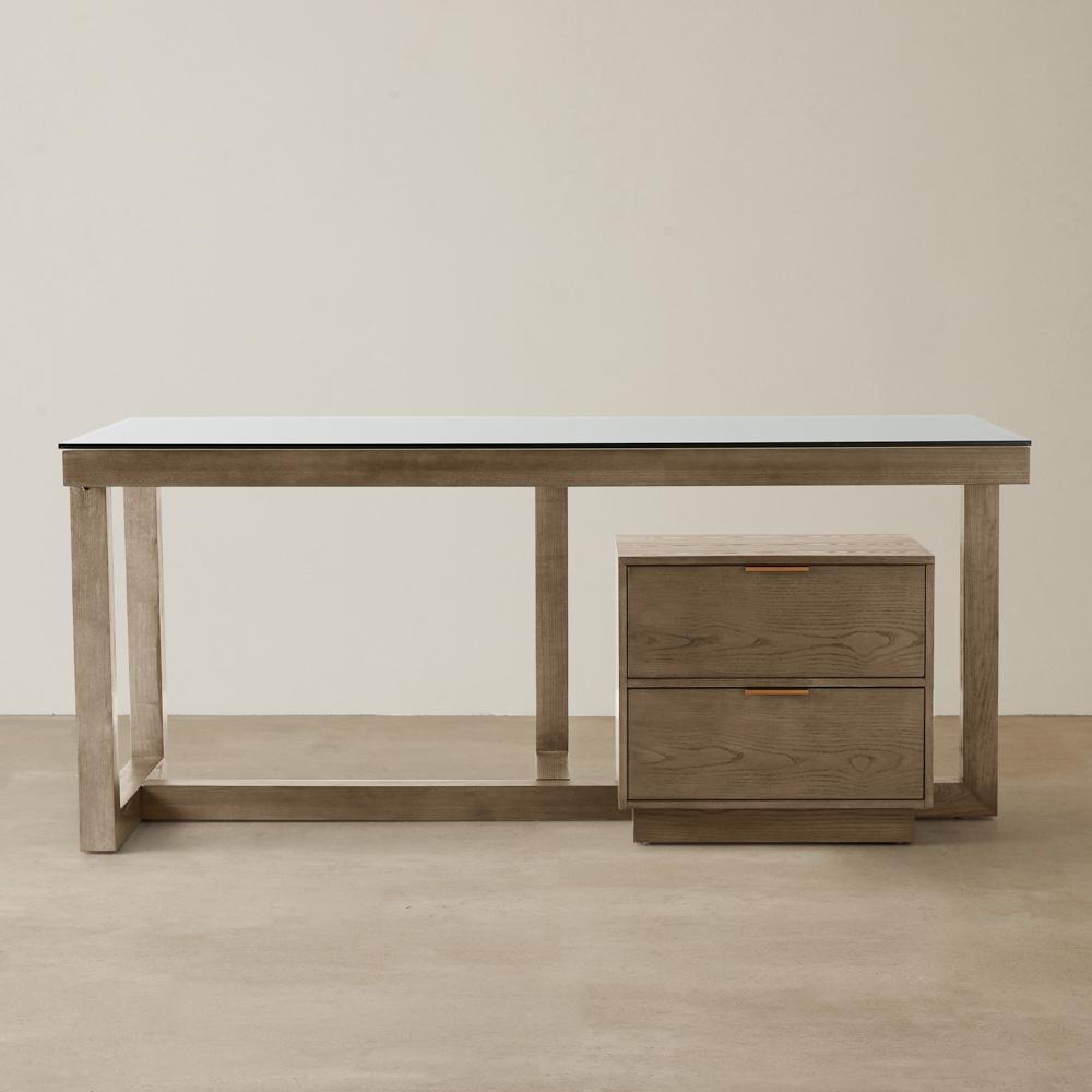 Dorothy Medium Brown Wooden Desk