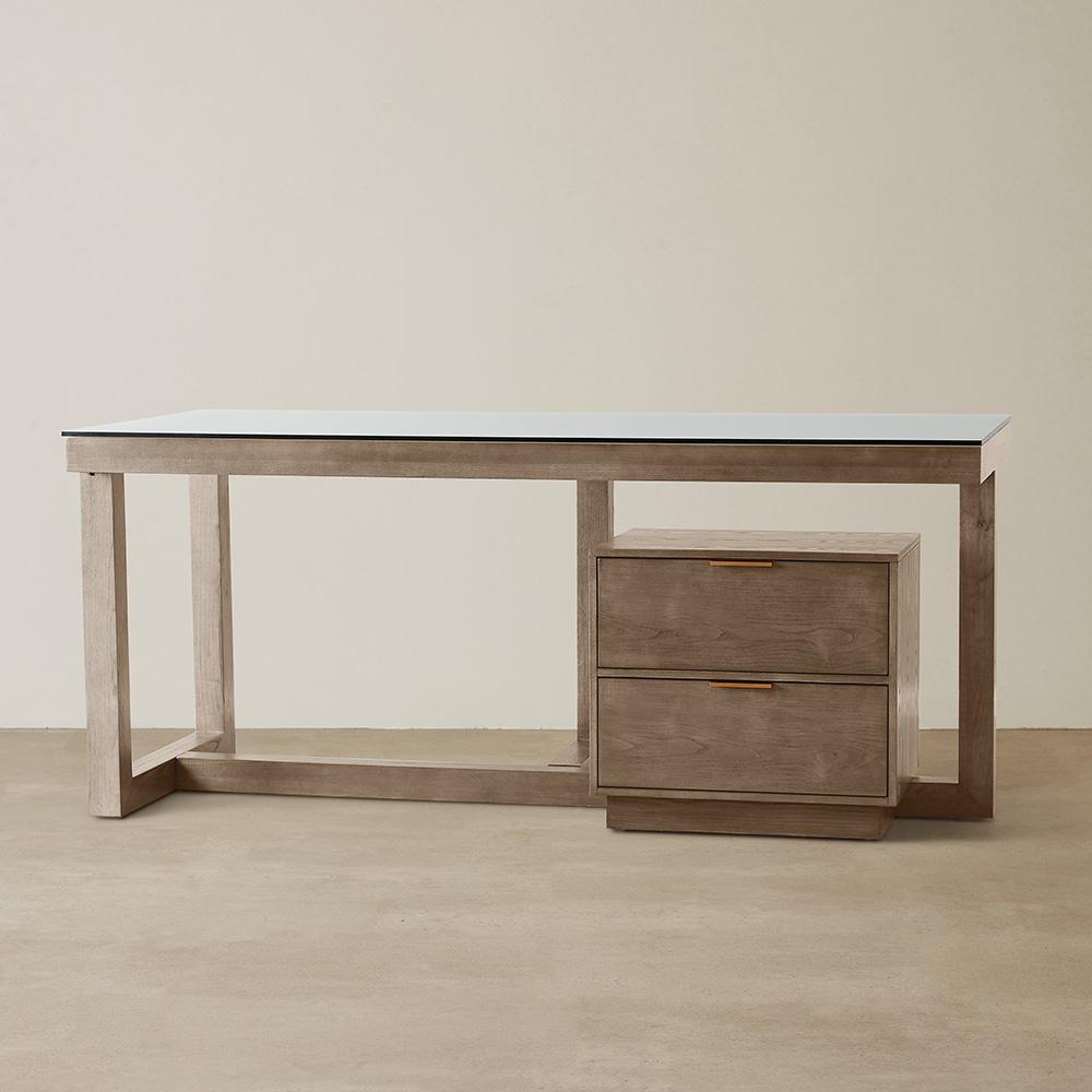 Dorothy Medium Brown Wooden Desk