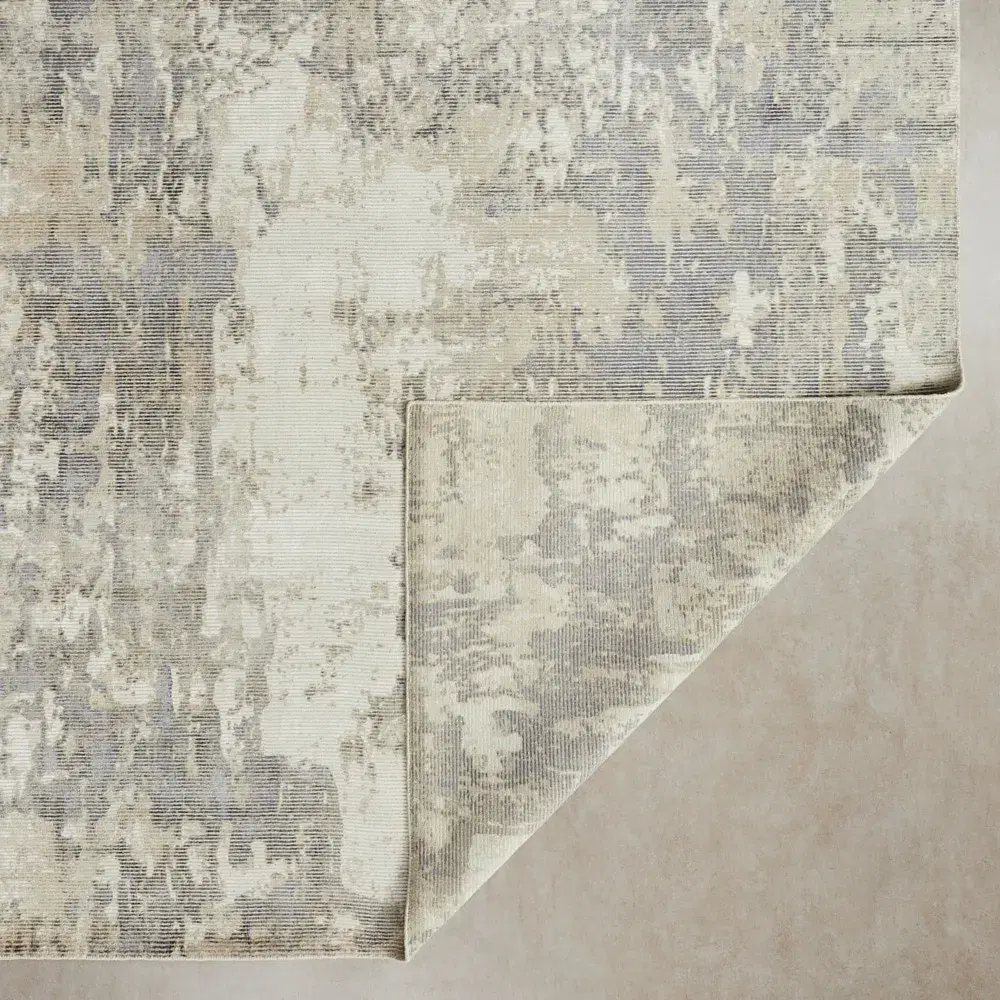 Maded Blue Beige Floor Rug - Large 250cm x 350cm