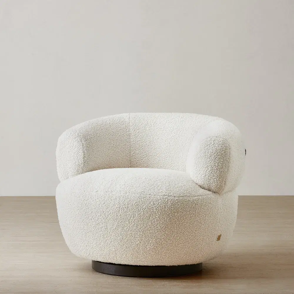 Remus Cream Turrel Fabric Occasional Chair