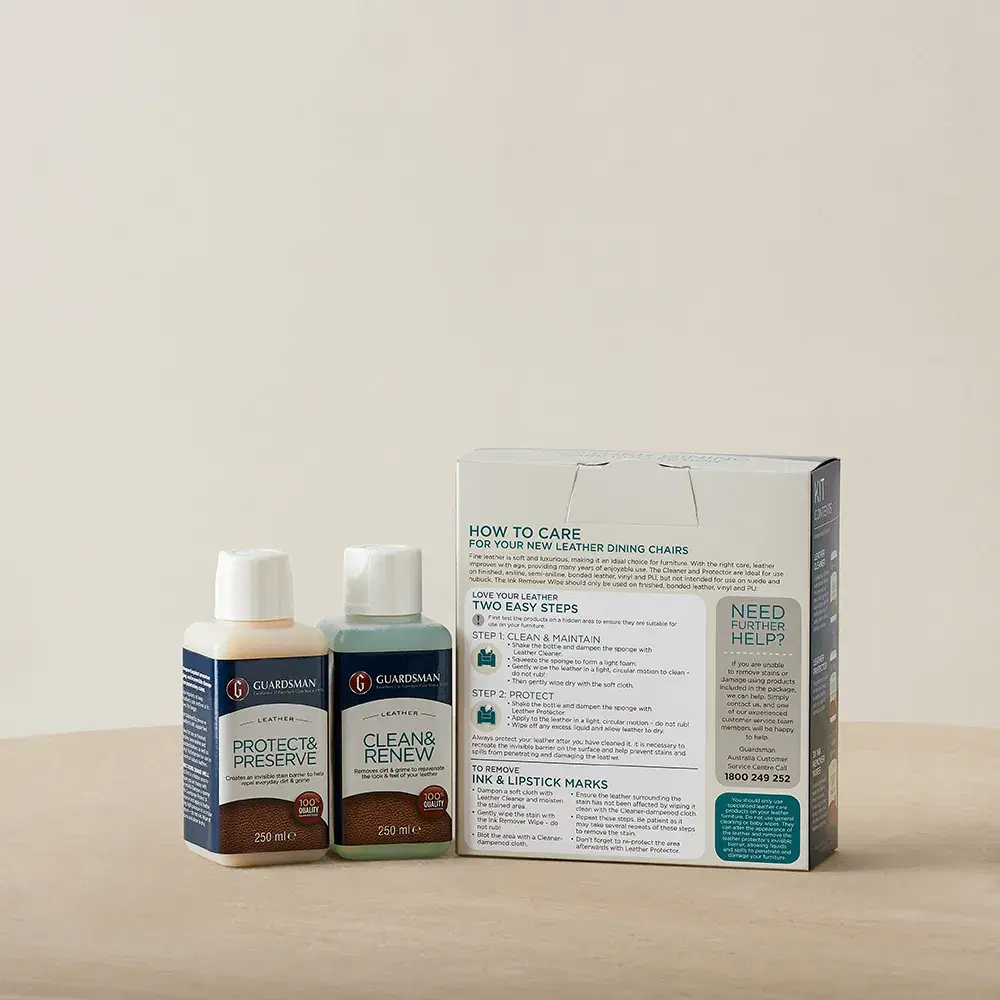 Guardsman Leather Product Warranty 1-4 Dining Chairs