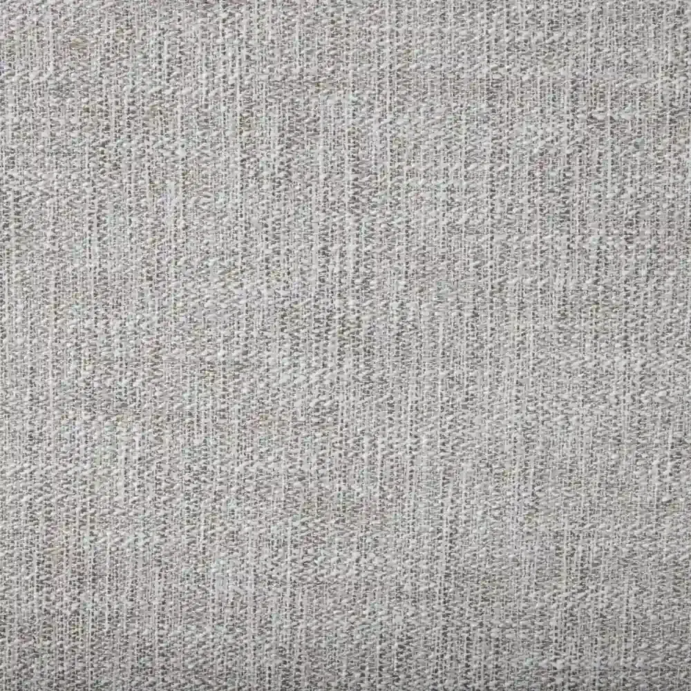 Portobello Murmur White Fabric Dining Chair - Light Brown Ash Legs