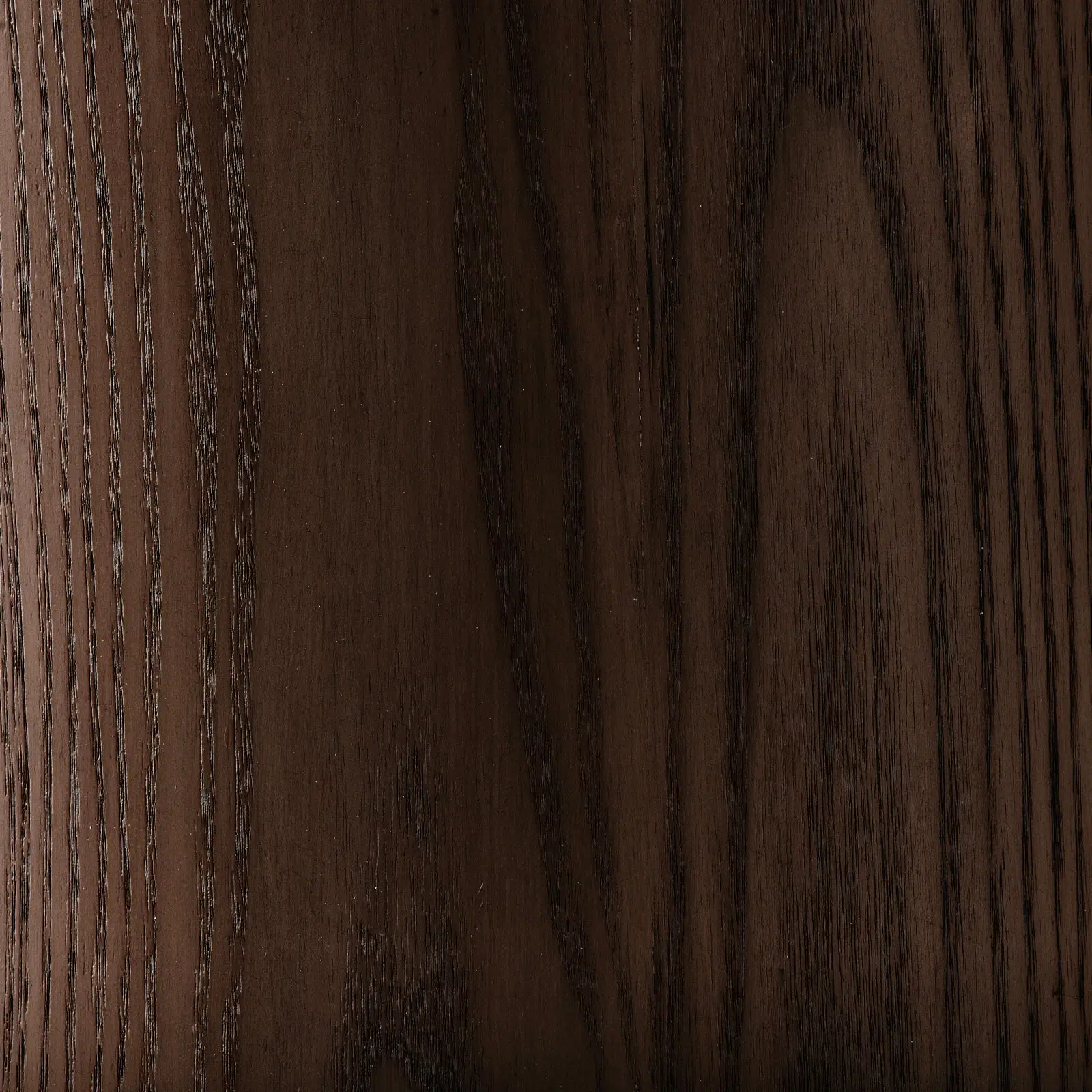 Terzetto Pandora Brown Sintered Stone Round Dining Table - Dark Brown Ash Legs