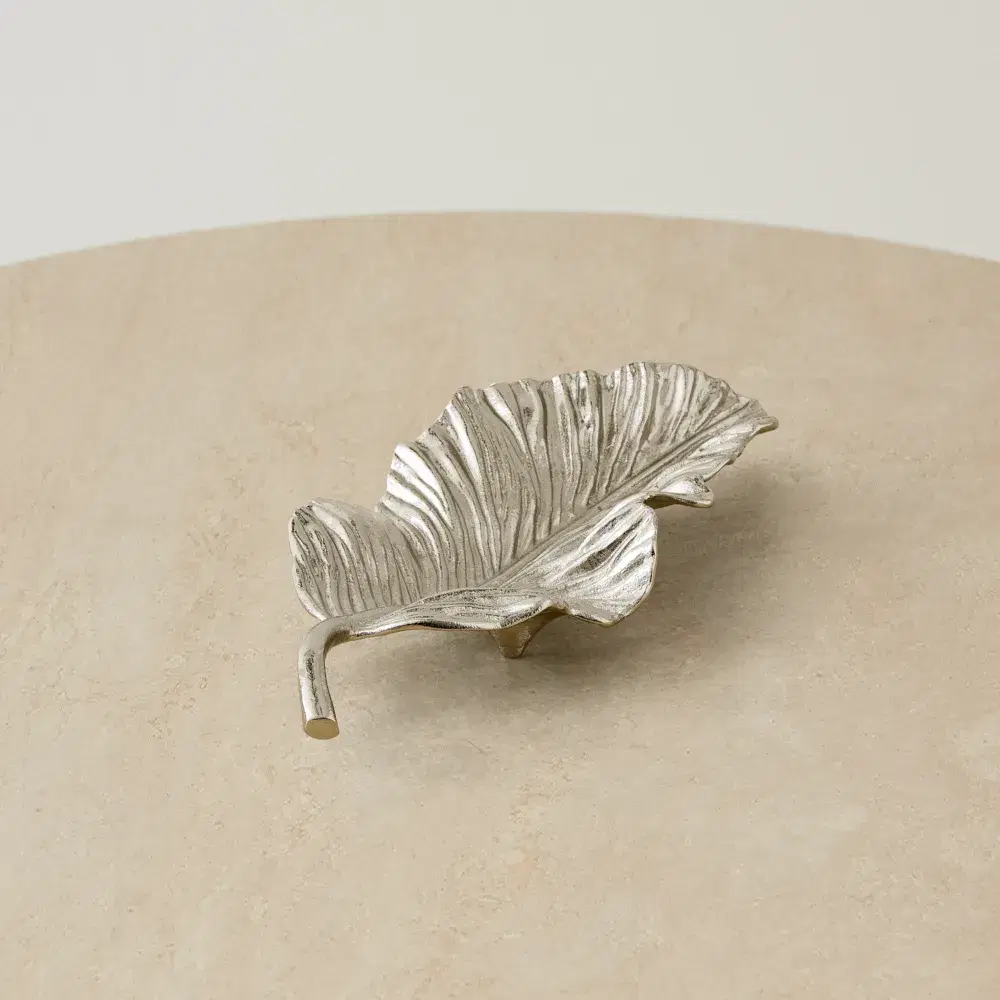 Leaf Nickel Platter II