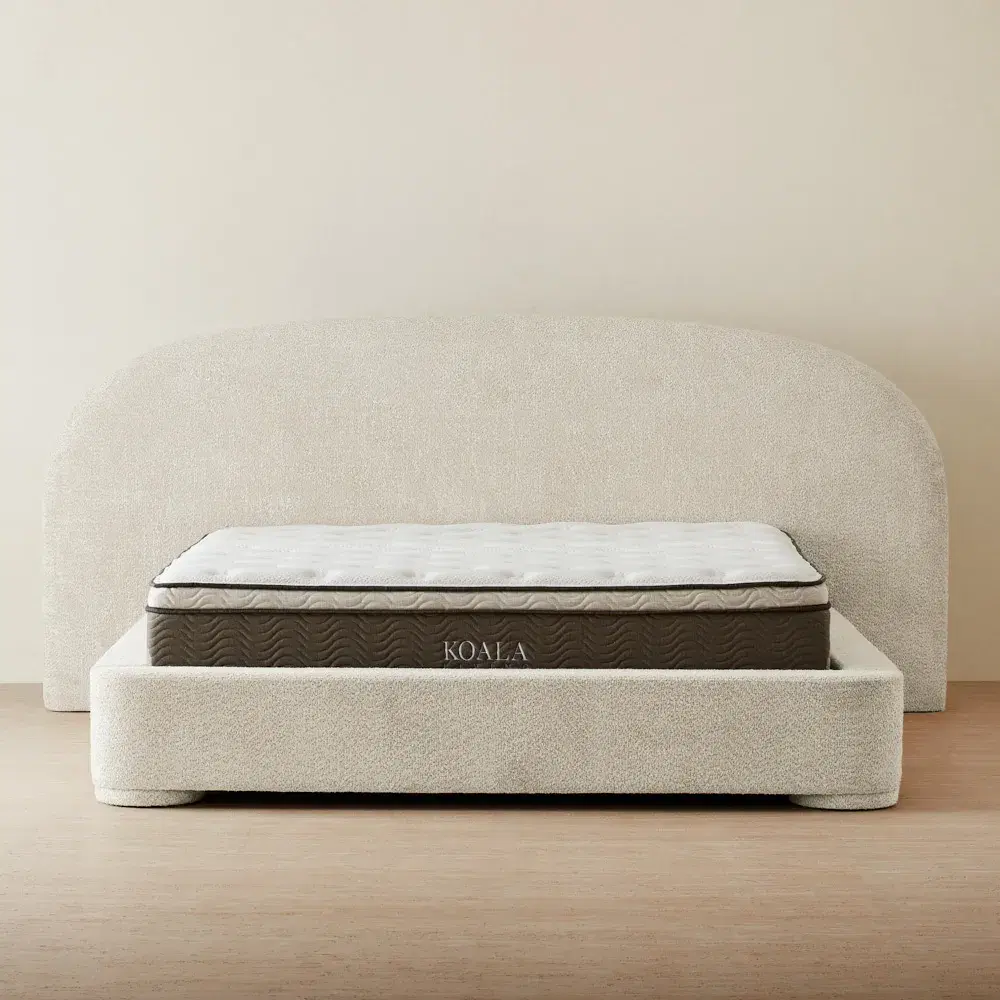 Estelle Stone Cream Queen Bed