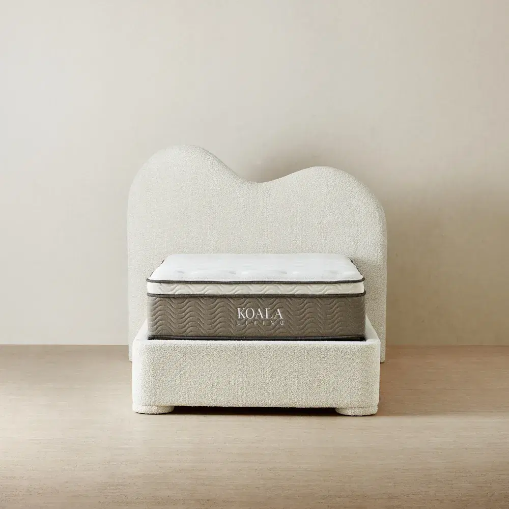 Poppy Stone Cream King Single Bed