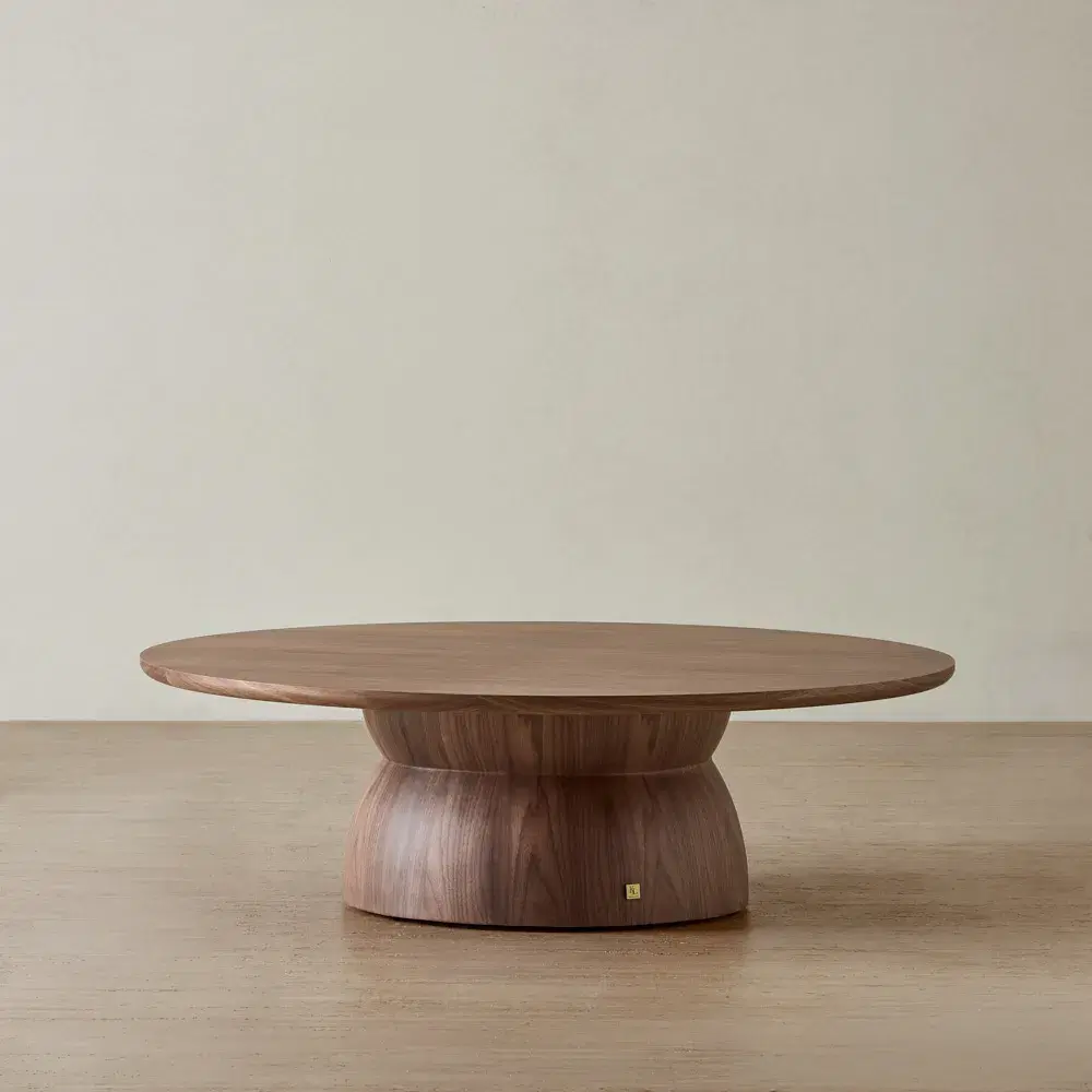 Xavier Walnut Brown Wooden Coffee Table