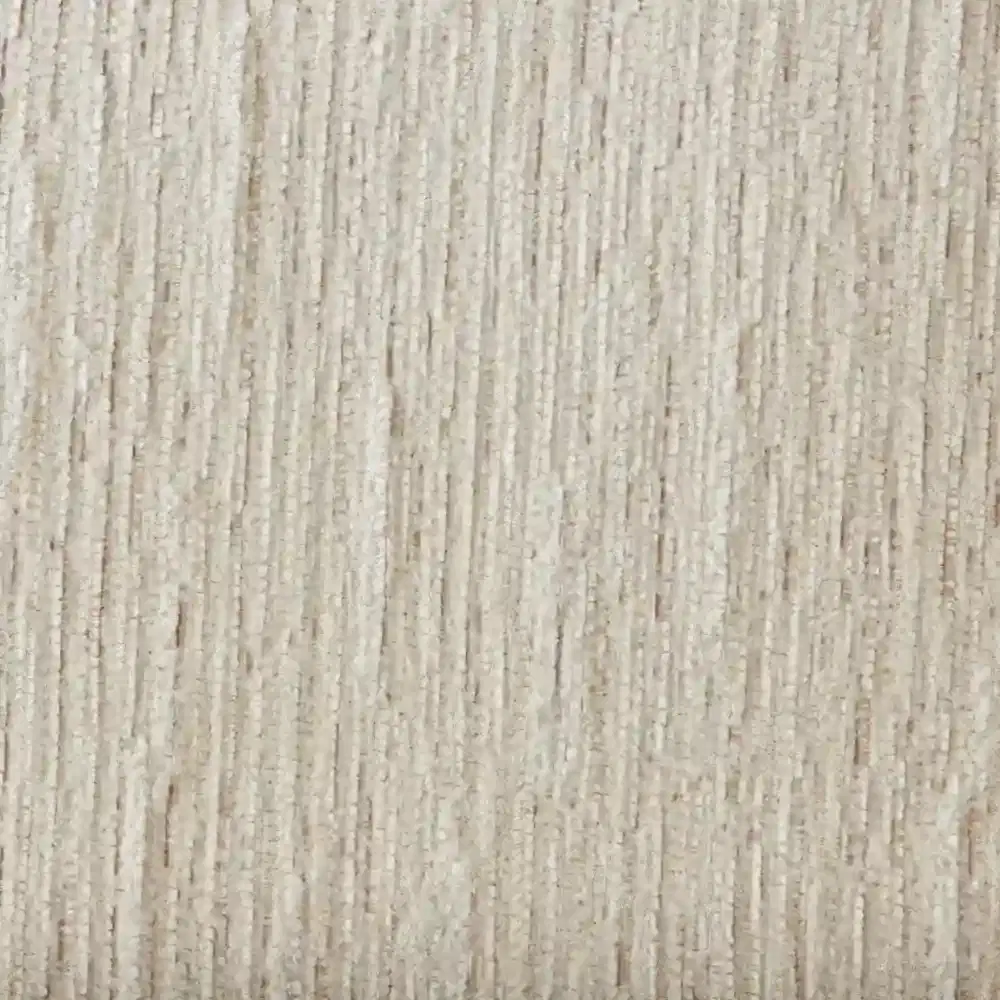 Marcela Atlas Cream Chenille Fabric Occasional Chair