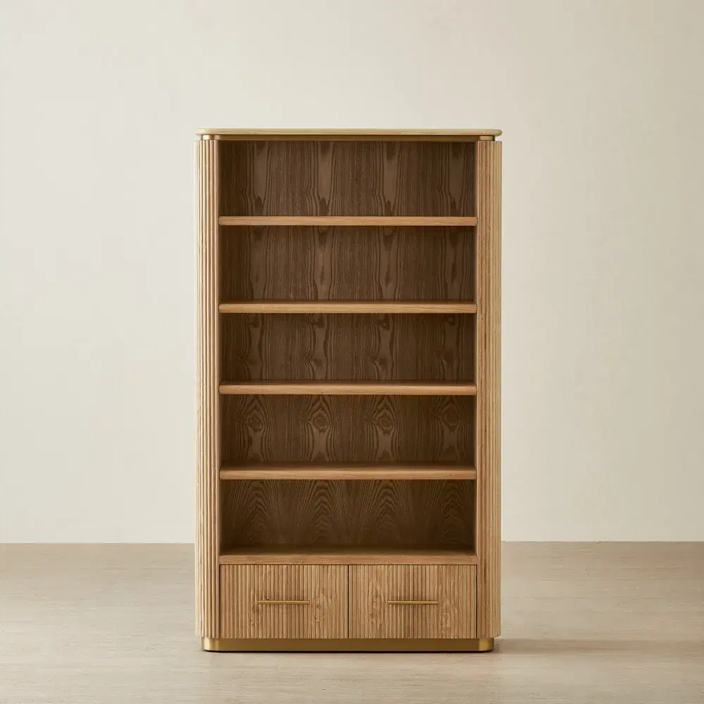 San Pierre Light Brown Ash Kids Bookshelf