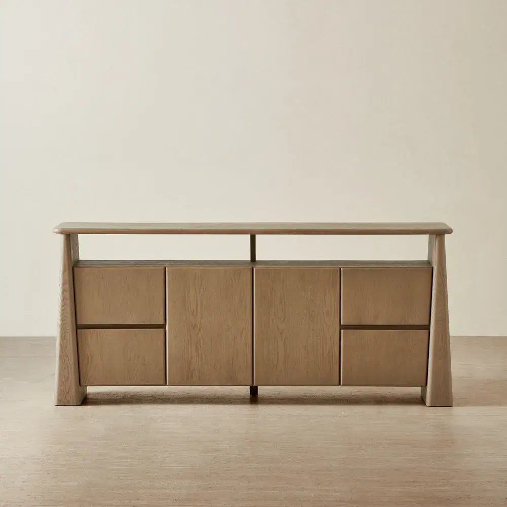 Dunstan Medium Brown Wooden Sideboard