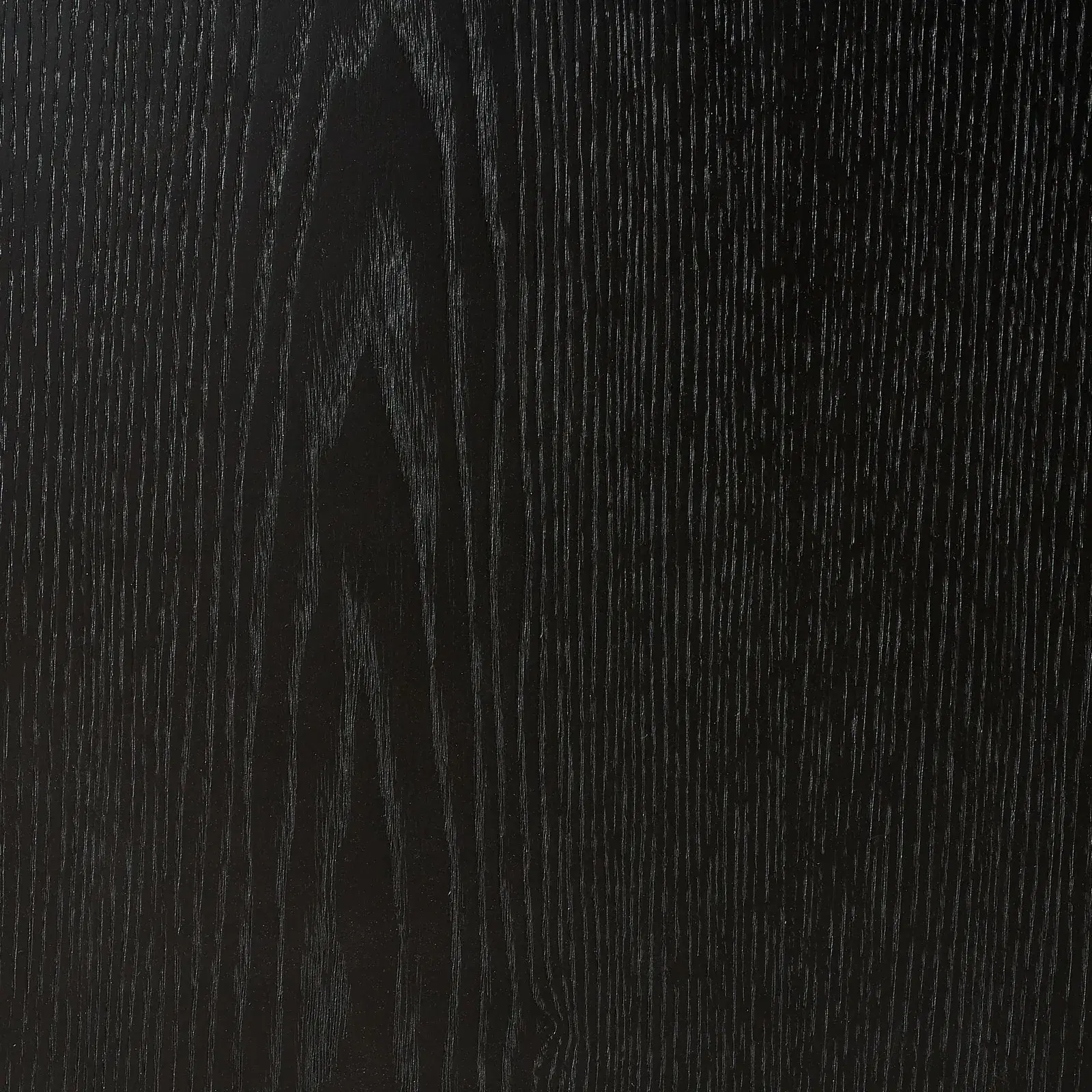 Dunstan Statuario White Sintered Stone Rectangular Dining Table - Black Wooden Legs