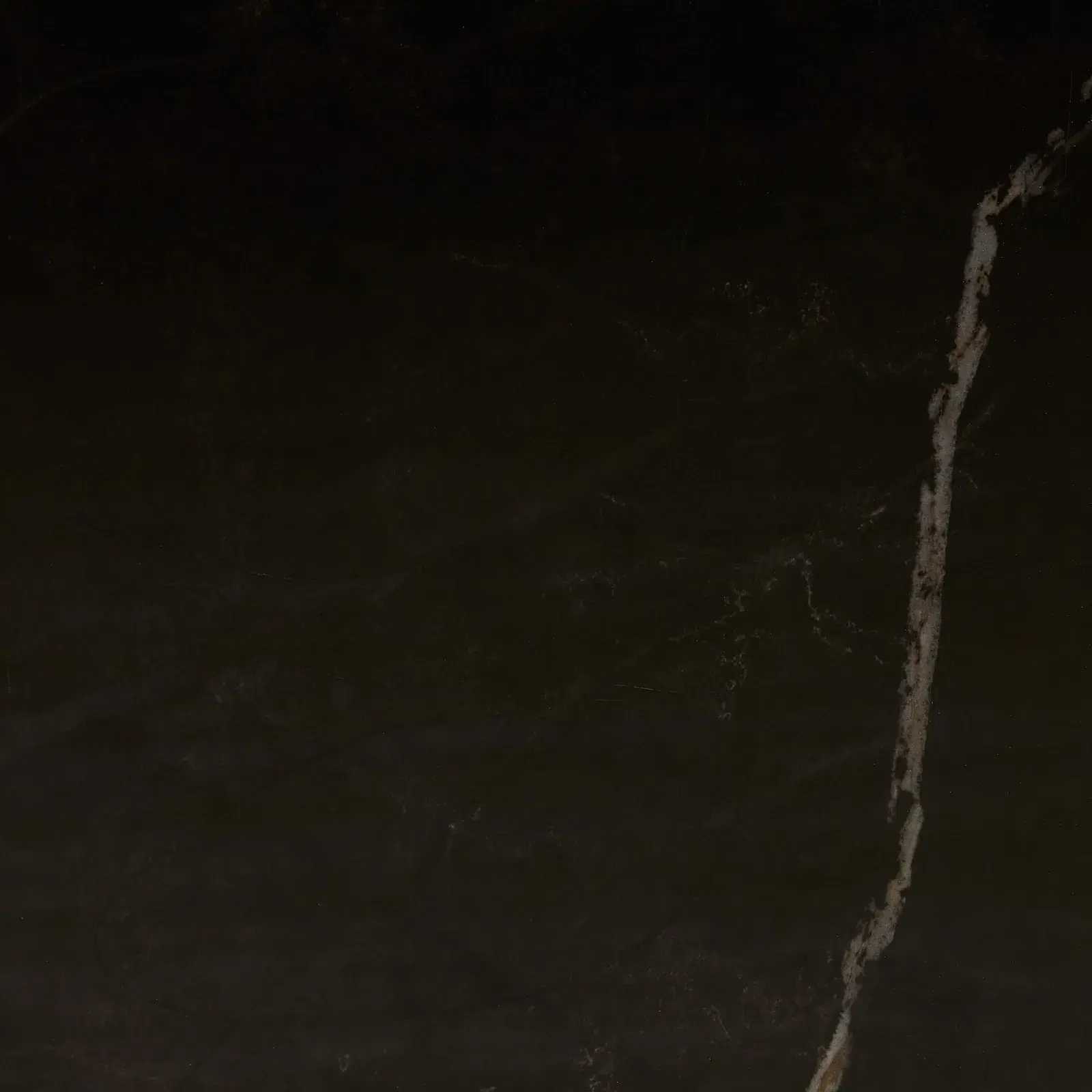 Santorini Nero Glossy Sintered Stone Short Plinth 30x30x50cm