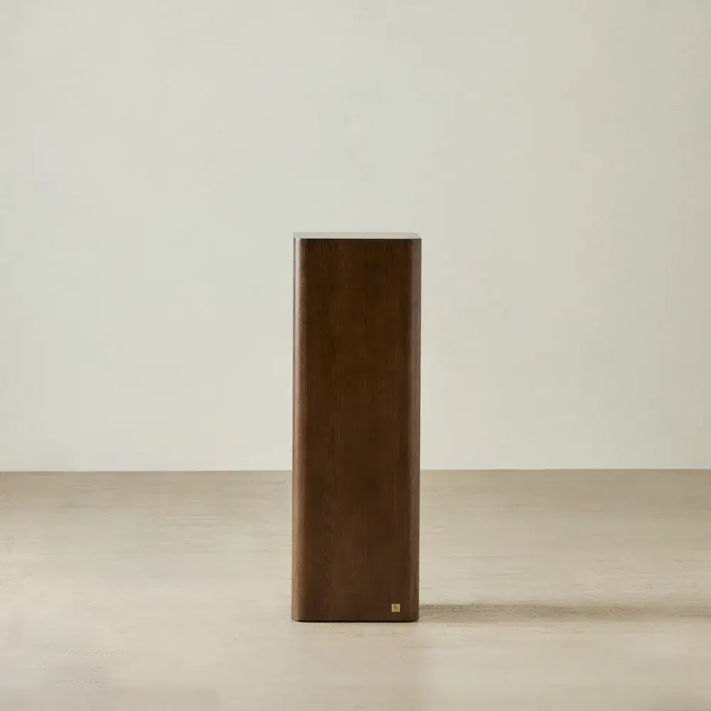 Trento Amber Brown Ash Veneer High Plinth