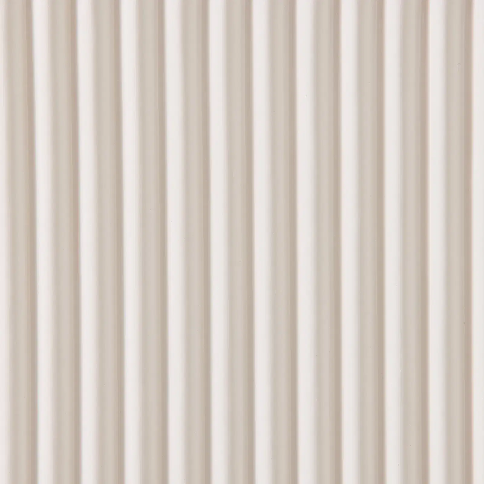 Archie White Sintered Stone Sideboard - White Ribbing