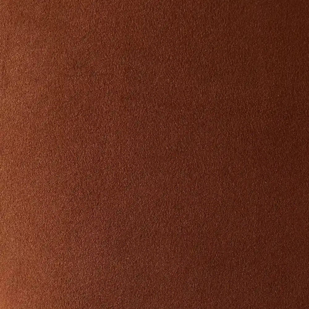 Capri Copper Brown Velveteen Modular Ottoman