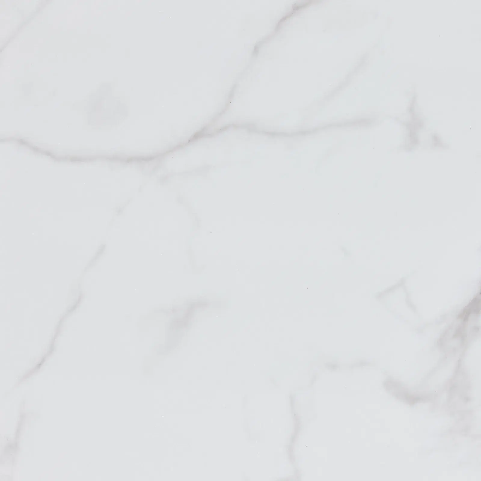 Grayson Statuario White Sintered Stone 33cm High Coffee Table - Matte Black Legs